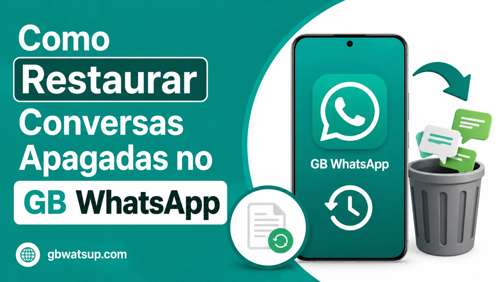 Como Restaurar Conversas Apagadas no GB WhatsApp